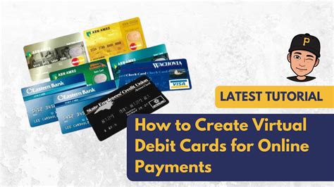 create your own virtual debit card